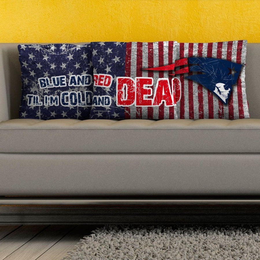 NE Pats Pillow Covers